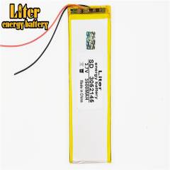 Polymer battery 3500mah 3.7V 3052145 BIHUADE smart hoe MP3 speakers Li-ion battery for dvr,GPS,mp3,mp4,cell phone,speaker