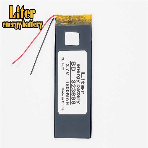 3 Wires 323696 3.7v 1800mah Liter energy battery Battery Li-lion  Cell phone battery I6 PLUS I7 PLUS