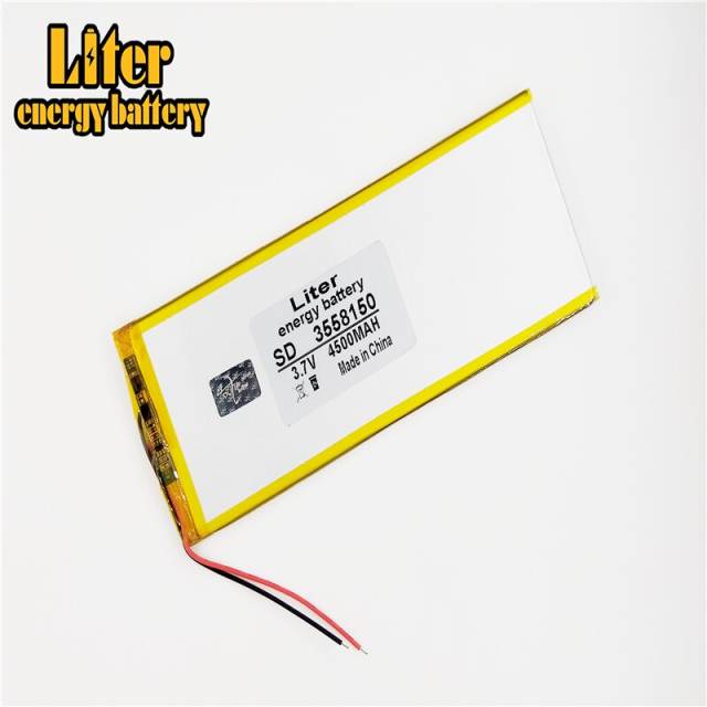 3.7V,4500mAH 3558150 Liter energy battery polymer lithium ion battery Li-ion battery for tablet pc 7 inch 8 inch