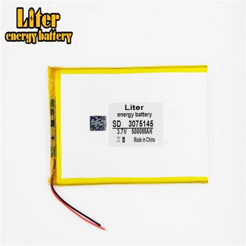 3.7v 5000mah,3075145 Liter energy battery Polymer Lithium Ion / Li-ion Battery For power Bank,cell Phone,speaker