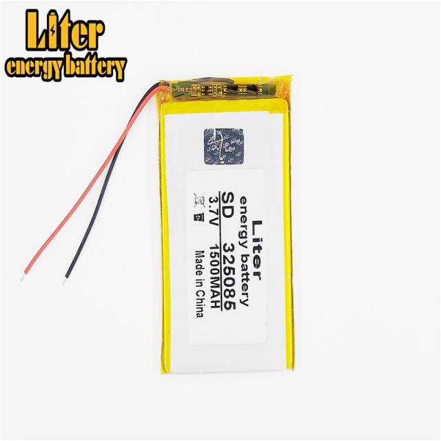 3.7v 1500mah 325085 BIHUADE rechargeable batteries  battery square high- capacity