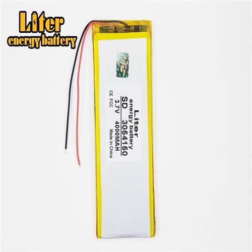 3.7 V lithium polymer  3054150 4000mah Liter energy battery tablet MID built-in battery