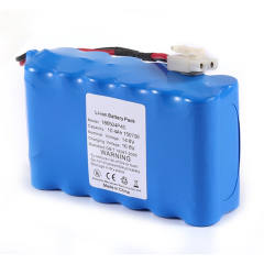 Fast delivery li-ion 18650 battery pack 14.8v 10400mah for robot vacuum cleaner