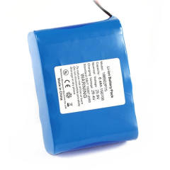 Hot sale customized lithium ion 18650 25.9V 6.4ah li-ion battery pack for electric scooter ebike