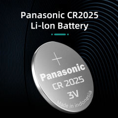 PANASONIC 1pcs/lot cr2025 Brand New Button Cell Batteries 3V Coin Lithium Battery For Watch Remote Control Calculator cr 2025