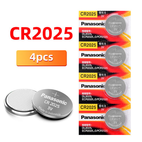 PANASONIC  cr2025 Brand New Button Cell Batteries 3V Coin Lithium game, digital camera, camcorder DL2025 BR2025 CR 2025