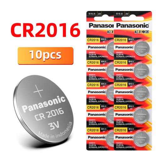 Original PANASONIC cr2016 BR2016 DL2016 LM2016 KCR2016 ECR2016 Button Cell Batteries 3V Coin Lithium voice recorder
