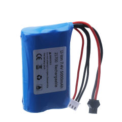 7.4V 5000mAh Li-ion Batery For remote control RC Helicopter Car Tank Boat Toys parts 2S 7.4V battery