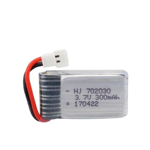 3.7V 300mAH Lipo Battery For Hubsan H107 Syma X11C FY530 Udi U816 U830 F180 E55 FQ777 FQ17W Battery 25c 702030 For RC Drone Part