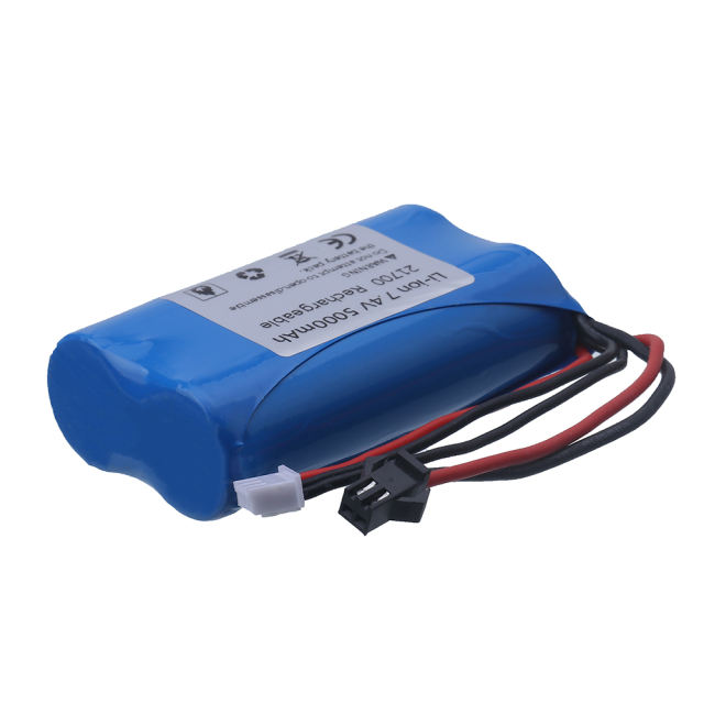 7.4V 5000mAh Li-ion Batery For remote control RC Helicopter Car Tank Boat Toys parts 2S 7.4V battery