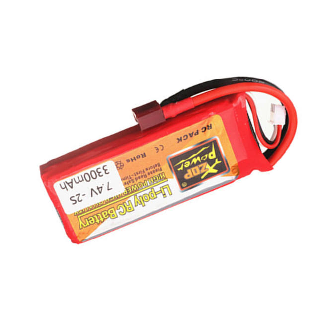 144001 car Racing car 7.4V 3300mAh Lipo battery