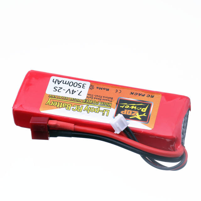 144001 car 2s 7.4 V 3500mAh Lipo battery