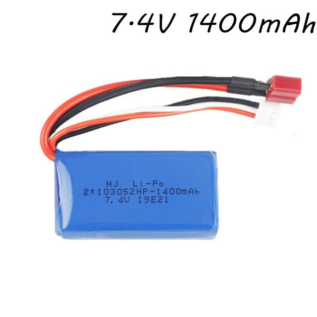 7.4V 1400mAh 103052 Lipo Battery