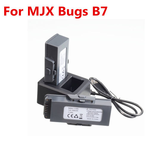 Original 7.6v Drone Battery for MJX Bugs 7 B7 RC Drone Spare Parts 7.6V 1500mAh lithium Battery 1PCS