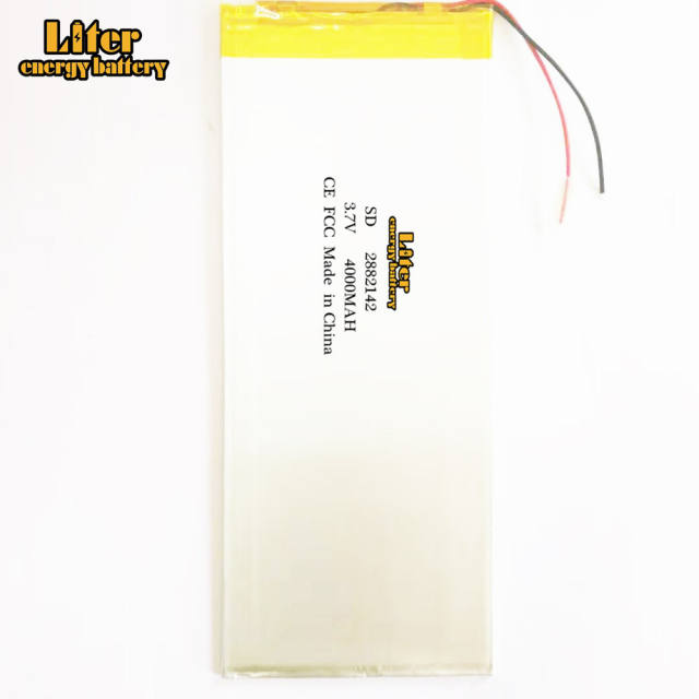 3.7V 2882142 4000mah Liter energy battery Li-Polymer Replacement Battery For IFIVE MINI 3 Tablet PC