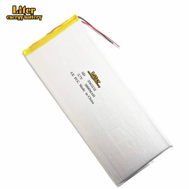 3.7V 5000mAh 3565152 Liter energy battery Li-ion Polymer Lithium Battery For Tablet PC Power Bank e-book BL-T17 Digma Plane