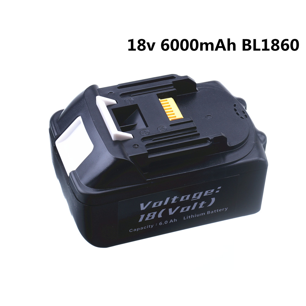  6000mAh Replacement for Makita 18 Volt Battery