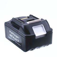 BL1860B 18V 6000mAh Replacement Battery for Makita BL1850B BL1860 BL1840 BL1815 Cordless Drill with Single Cell Balance Protect