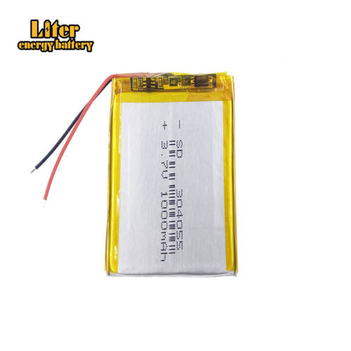 3.7V 1000mAh 304055 Liter energy battery Lithium Polymer Rechargeable Battery cells For Mp3 MP4 MP5 GPS mobile bluetooth