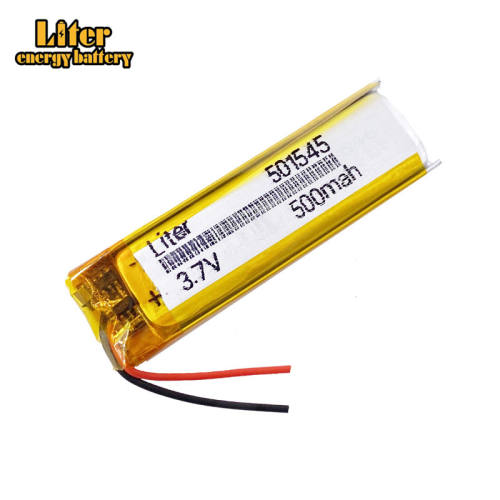 3.7V 500mAh 501545 Liter energy battery Lithium Polymer Rechargeable Battery For Mp3 MP4 MP5 GPS mobile bluetooth