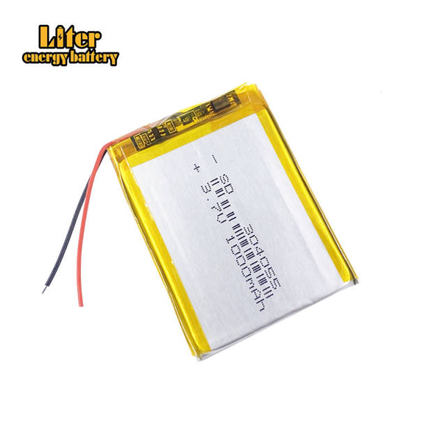 3.7V 1000mAh 304055 Liter energy battery Lithium Polymer Rechargeable Battery cells For Mp3 MP4 MP5 GPS mobile bluetooth