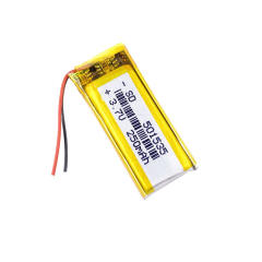501535 3.7V 250mAh Liter energy battery Lithium Polymer LiPo Rechargeable Battery For Mp3 GPS headphone mobile