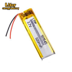 3.7V 500mAh 501545 Liter energy battery Lithium Polymer Rechargeable Battery For Mp3 MP4 MP5 GPS mobile bluetooth