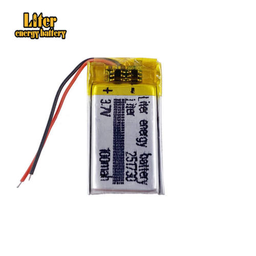 3.7V 100mAH 251730 Liter energy battery polymer battery for GPS mp3 mp4 mp5 bluetooth model toy mobile bluetooth