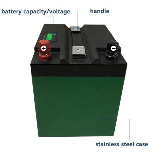 12V 100ah Lifepo4 Battery Pack with Built-in BMS 100AH Waterproof Lithium Ion Batteries for Inverter, Boat Motor No Tax