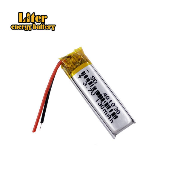 3.7V 130mAh 401030 Liter energy battery Lithium Polymer Rechargeable Battery For Mp3 MP4 MP5 GPS PSP mobile bluetooth