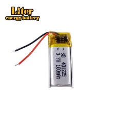 3.7v 401225 100mah Liter energy battery rechargeable lithium polymer battery for smart watch