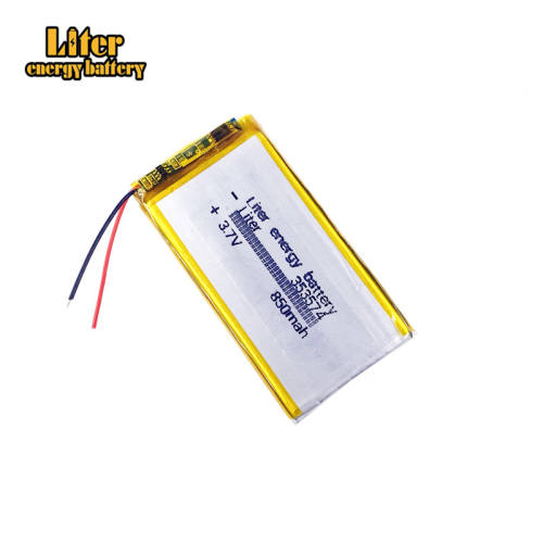 353574 3.7V 850mAh Liter energy battery Lithium Battery for Wireless device Headset