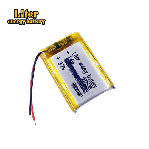 3.7V 800MAH 902535 Liter energy battery Lithium Polymer Rechargeable Battery For Mp3 headphone PAD DVD bluetooth camera