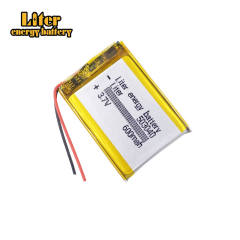 503040 3.7v 600mAh Liter energy battery Lithium Polymer Rechargeable Battery For MP3 MP4 GPS Recorder Headset Speaker