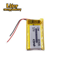 3.7v 652035 420mAh li ion polymer Rechargeable Battery For DVR GPS Car Tachograph Bluetooth headphone Battery