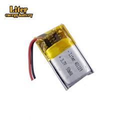 50mAh 401119 3.7V Liter energy battery rechargeable polymer lithium battery for MP3 MP4 GPS bluetooth speaker headset smart watch