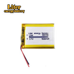 3.7v 703750 1500mAh Liter energy battery rechargeable lithium ion battery use for cell phone