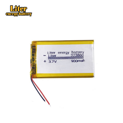 3.7V 323860 900mah Liter energy battery lithium polymer battery bluetooth e-books GPS PDA Recreational machines