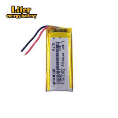 702060 3.7V 850mAh Liter energy battery Rechargeable li-Polymer Battery For bluetooth headset MP3 MP4 speaker mouse recorder