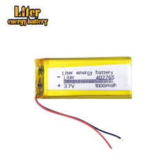 3.7v 1000mAh 402765 Liter energy battery Li ion polymer rechargeable battery group monitor interphone toys