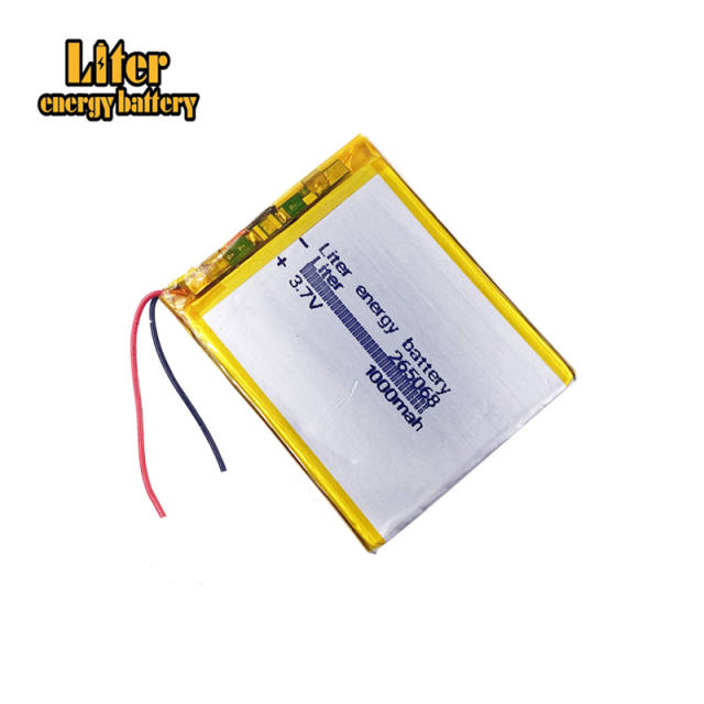 265068 3.7V 1000mah Liter energy battery Lithium polymer Battery with Protection Board For mobile phone Digital Product