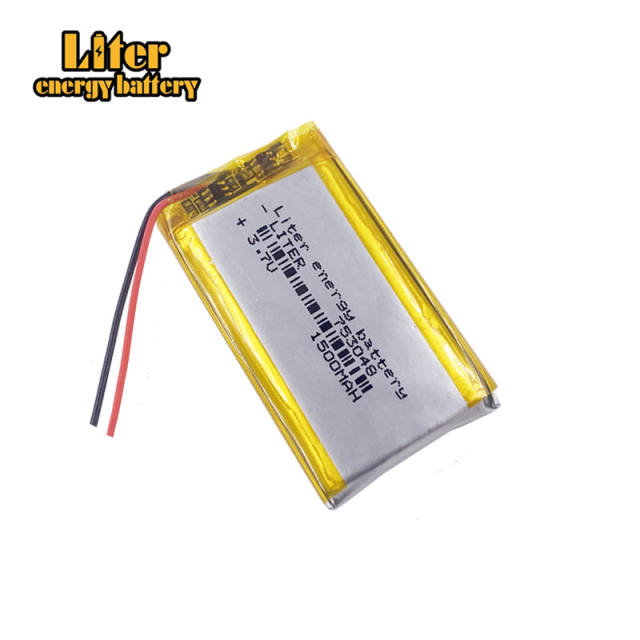 753048 1500mah 3.7v Liter energy battery lithium polymer ion battery cells pack battery for smart watch golf cart