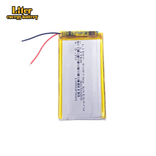 3.7V 403085 1050mah Liter energy battery lithium polymer battery GPS DVD tablet computer game MP4 MP5 navigator