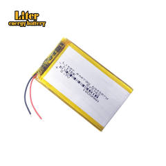 3.7V 573762 1800mah Liter energy battery Rechargeable lipo battery e-books GPS PDA Recreational machines