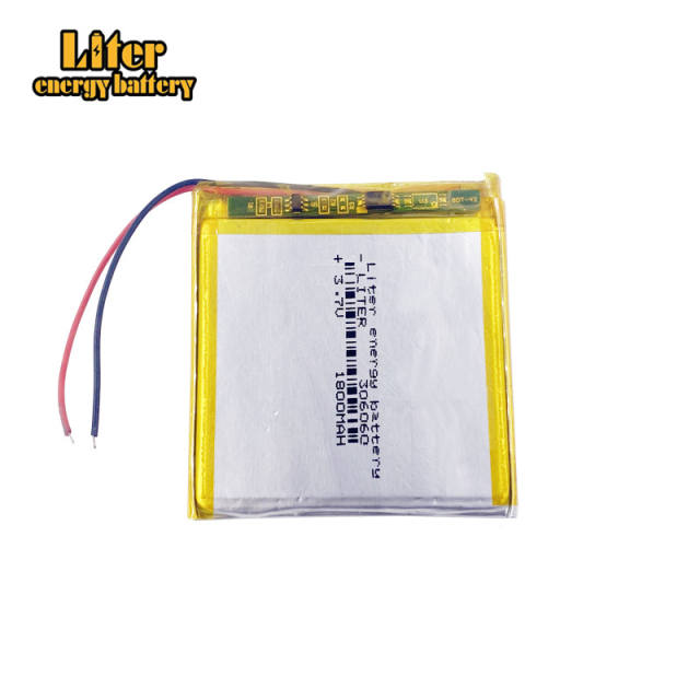 306060 3.7v 1800mah Liter energy battery ultra thin lipo batteries battery for laptop battery