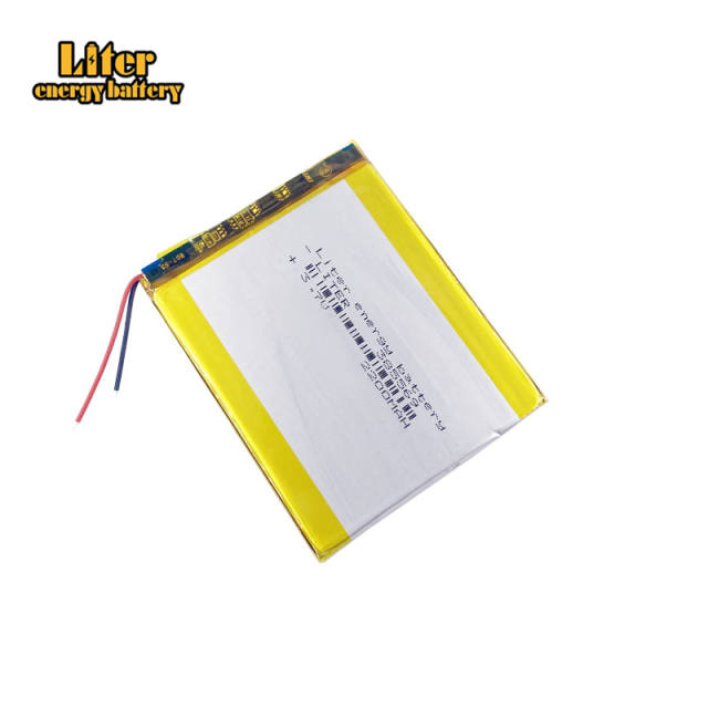 385569 3.7V 2200mAh Rechargeable li Polymer Battery For GPS DVR Car recorder phone E-book Tablet PC