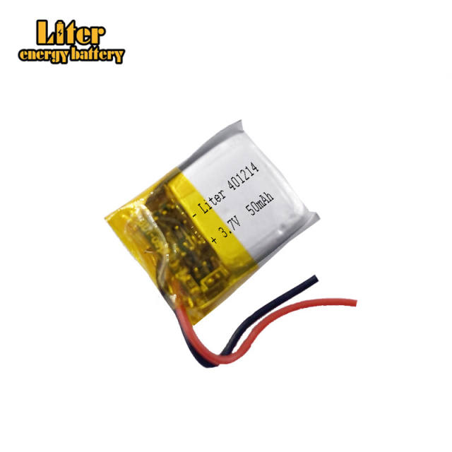 3.7V 40mAh 401214 Liter energy battery Polymer Li-ion battery for bluetooth earphone sport headset