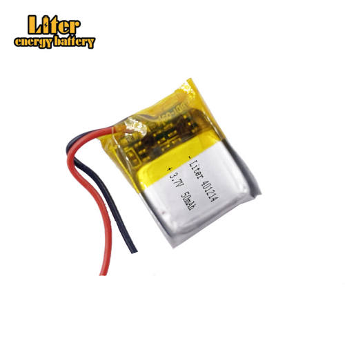 3.7V 40mAh 401214 Liter energy battery Polymer Li-ion battery for bluetooth earphone sport headset