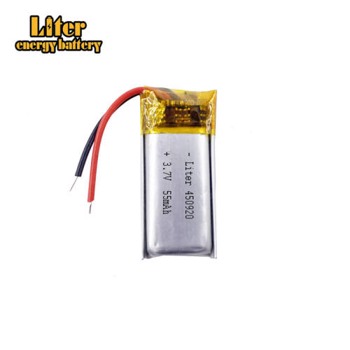 3.7V 55mAh 400920 Polymer lithium ion / Li-ion battery for BLUETOOTH EARPHONE MP3 e-book GPS speaker