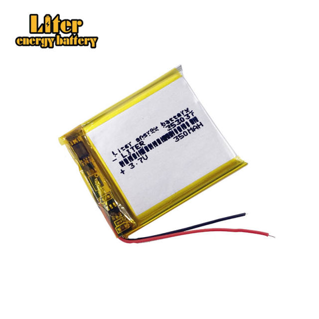 353037 350mah 3.7v Liter energy battery lipo battery for Electric Toy